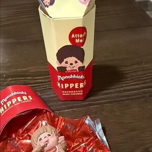 Monchhichi Hippers Decorative Mini Figure 100% authentic secret